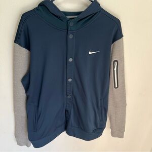 Nike Men's golf Navy and Gray Jacket size L